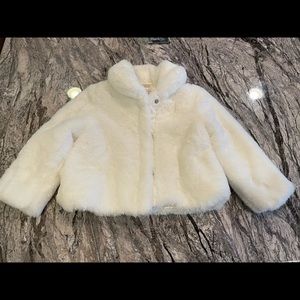 Toddler girls Faux Fur Coat - 3T